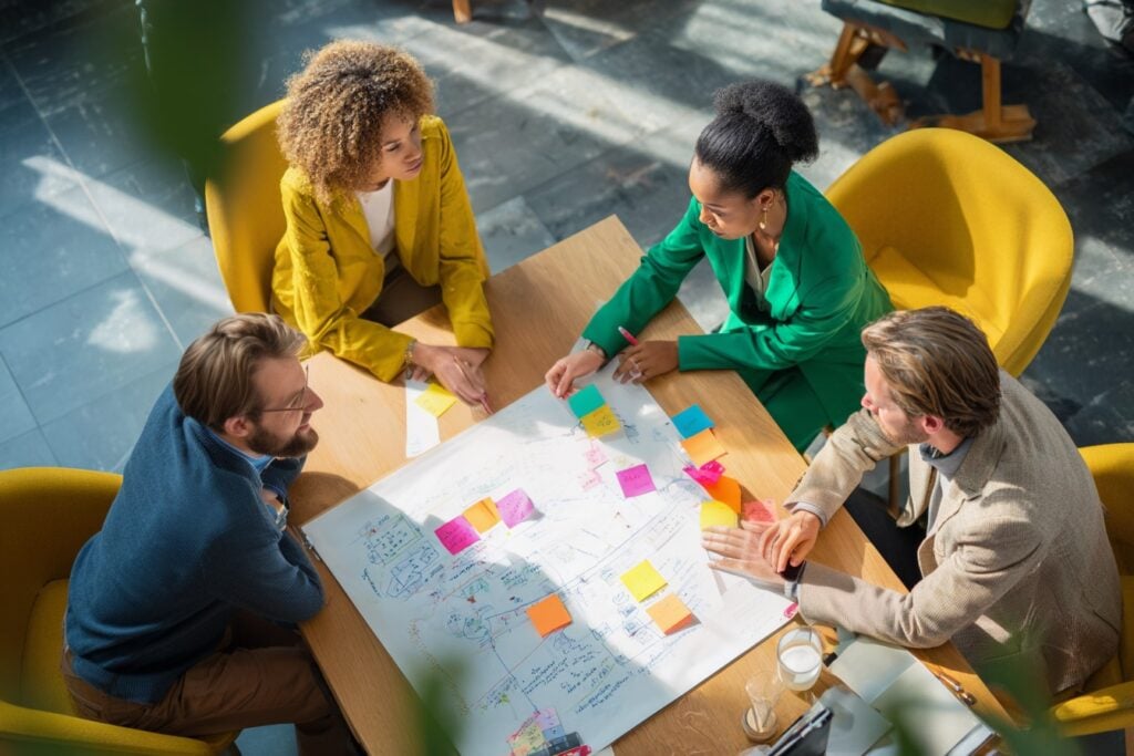 Participatiewet in Balans voor adviesraden 2 Brainstroom sessie aan tafel