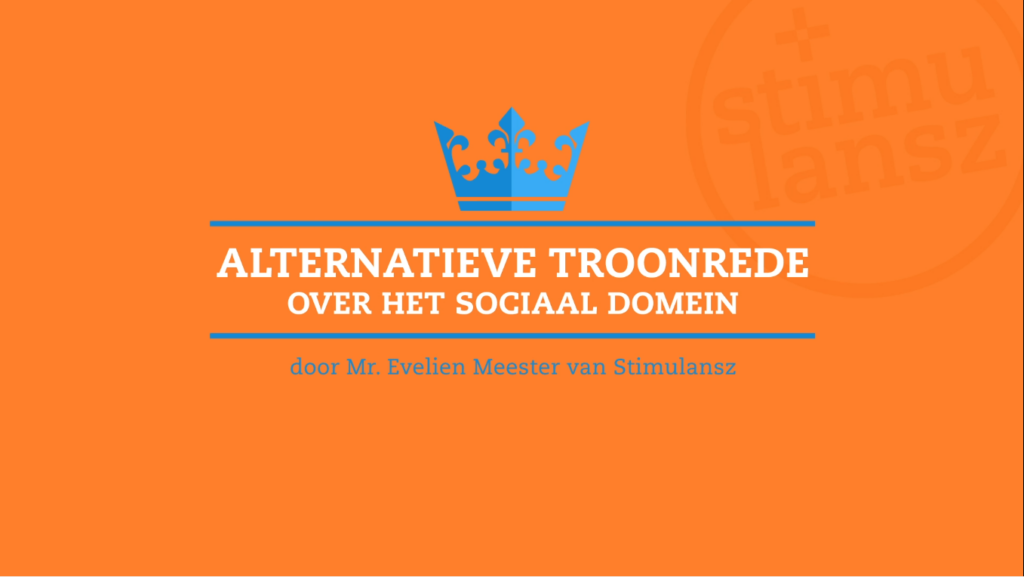 Opgemaakt beeld Alternatieve Troonrede